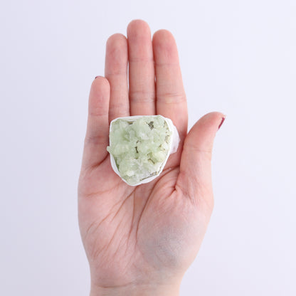 Prehnite Flat from Morocco - Expert Wholesale and Supplier of Wholesale Crystals & Bulk Gemstones, ["Clusters","Flats","Morocco","Prehnite"]
