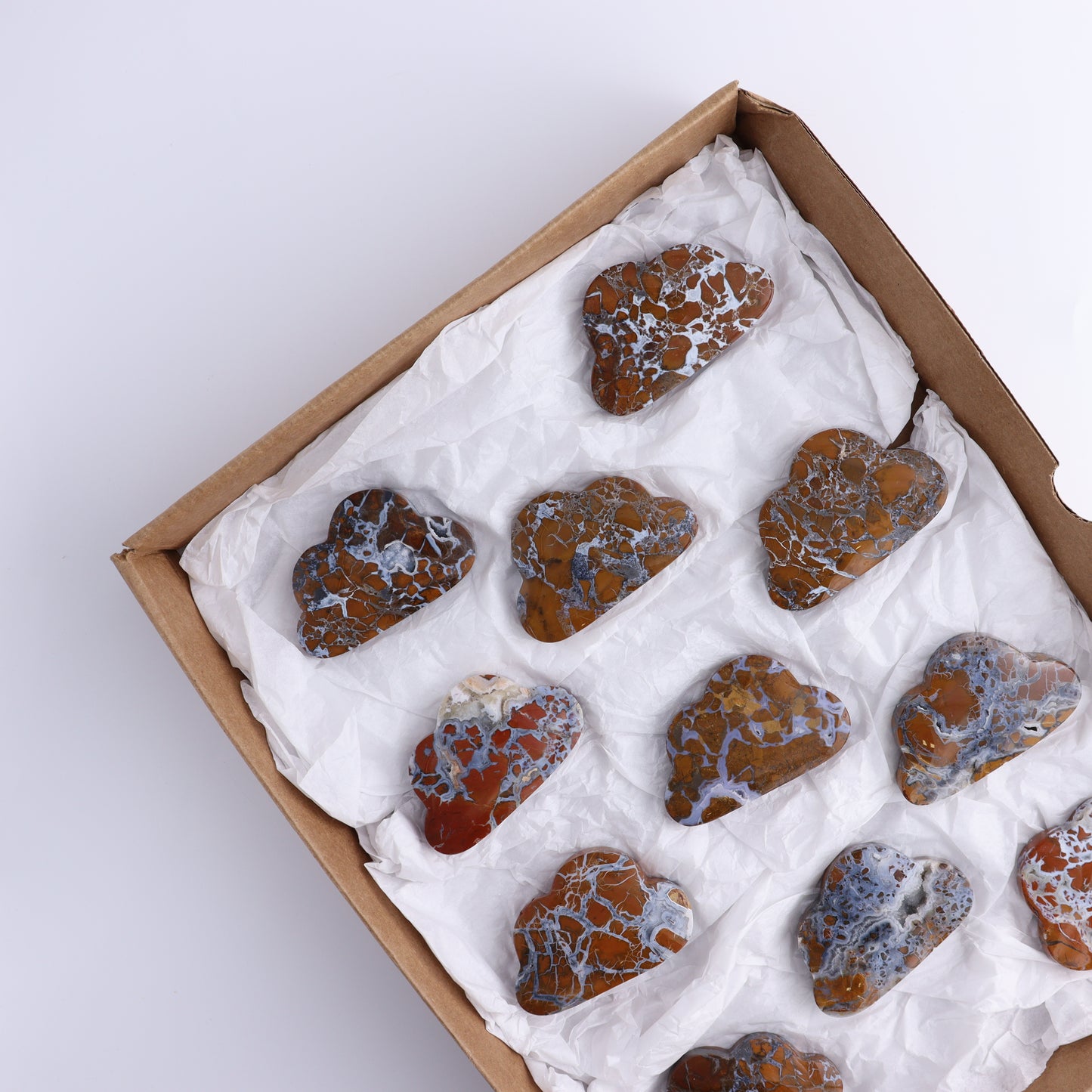 Brecciated Jasper Clouds Set of 11