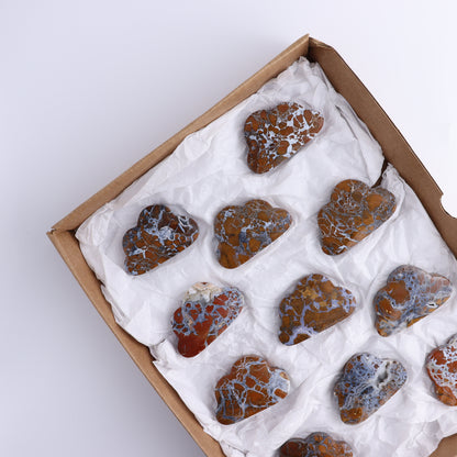 Brecciated Jasper Clouds Set of 11