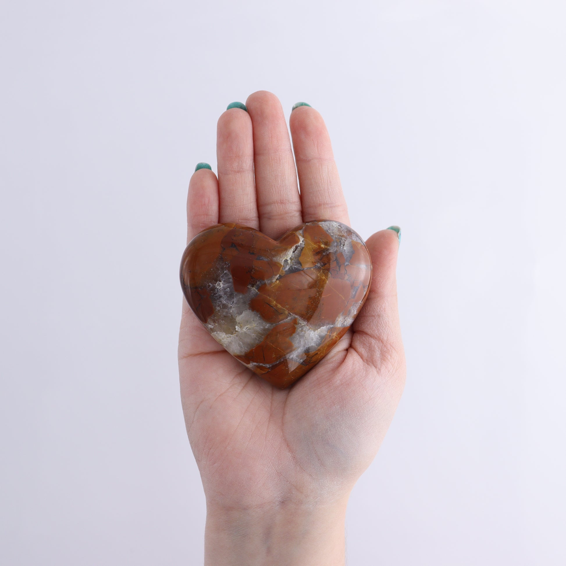 Brecciated Jasper Mixed Carvings Set of 6 - Expert Wholesale and Supplier of Wholesale Crystals & Bulk Gemstones, ["Brecciated Jasper","Freeforms","Hearts","Indonesia","Mermaid Tail","stars"]