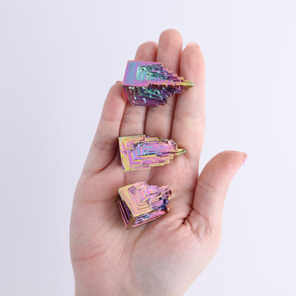 Bismuth Flat of 35 - Expert Wholesale and Supplier of Wholesale Crystals & Bulk Gemstones, ["Bismuth"]
