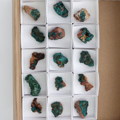 Dioptase Set of 15