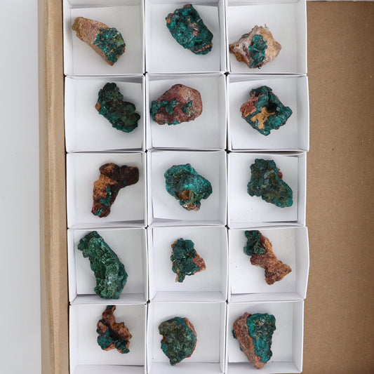 Dioptase Set of 15
