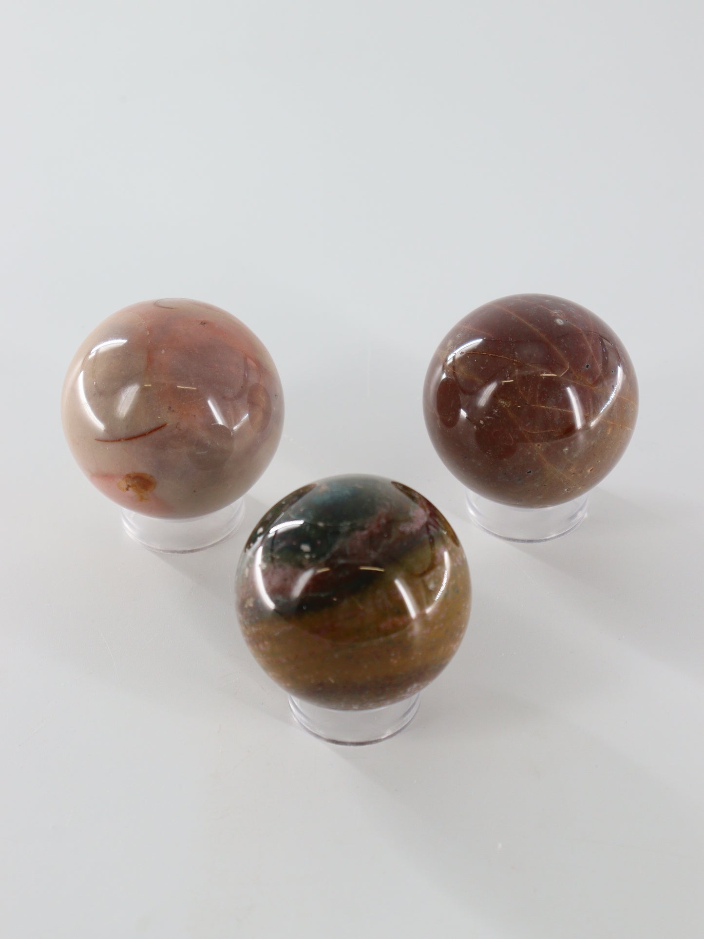 Fancy Jasper Spheres Set of 12 - Expert Wholesale and Supplier of Wholesale Crystals & Bulk Gemstones, []