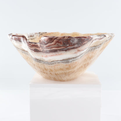 Mexican Onyx/Calcite Bowl 16"