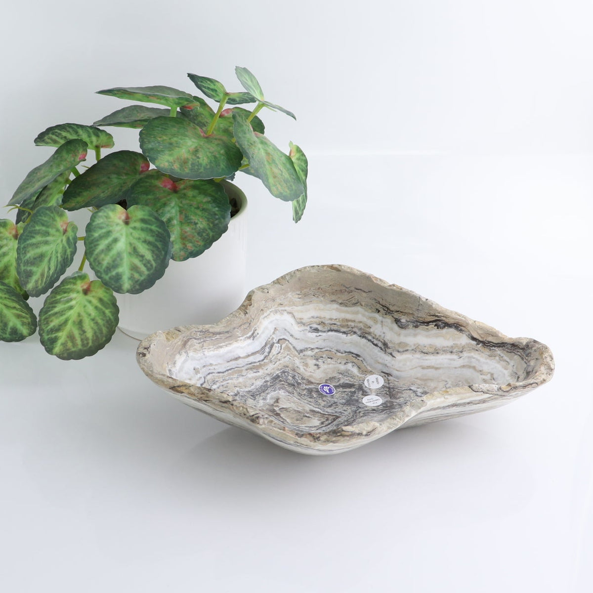 Mexican Onyx/Calcite Bowl 10"