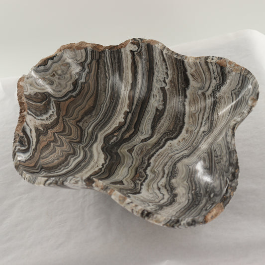 Zebra Onyx Bowl | Mi Esperanza Minerals | Supplier of Crystals and Onyx