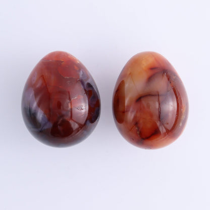 Carnelian Eggs Set of 12 - Expert Wholesale and Supplier of Wholesale Crystals & Bulk Gemstones, ["carnelian","Eggs","Madagascar"]