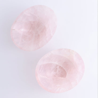 Rose Quartz Bowls Set of 5