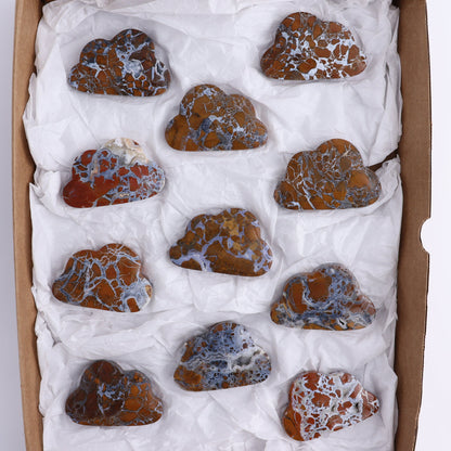 Brecciated Jasper Clouds Set of 11