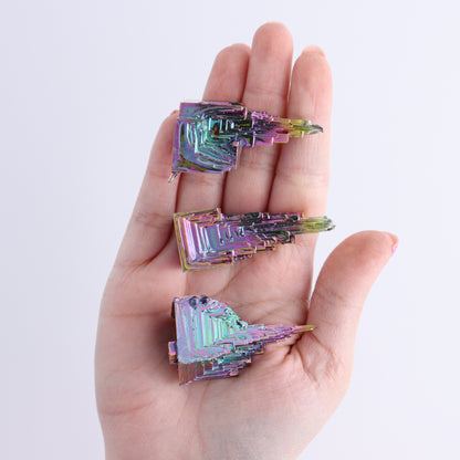 Bismuth Flat of 35 - Expert Wholesale and Supplier of Wholesale Crystals & Bulk Gemstones, ["Bismuth"]