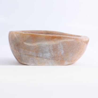 Peach Moonstone Bowl Set of 4 - Expert Wholesale and Supplier of Wholesale Crystals & Bulk Gemstones, ["bowl","Bowls","Peach Moonstone"]