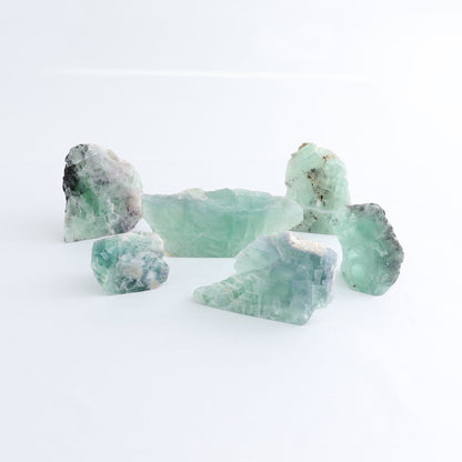 Fluorite Face Polished Set of 6
