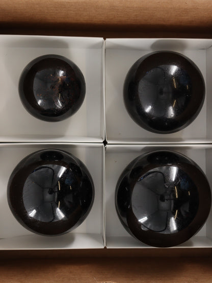 Tourmaline Spheres Set of 4 - Expert Wholesale and Supplier of Wholesale Crystals & Bulk Gemstones, []
