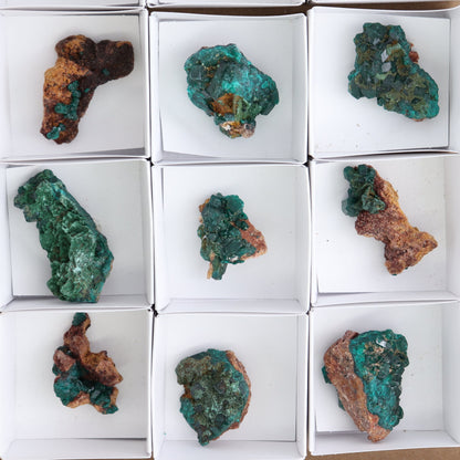 Dioptase Set of 15