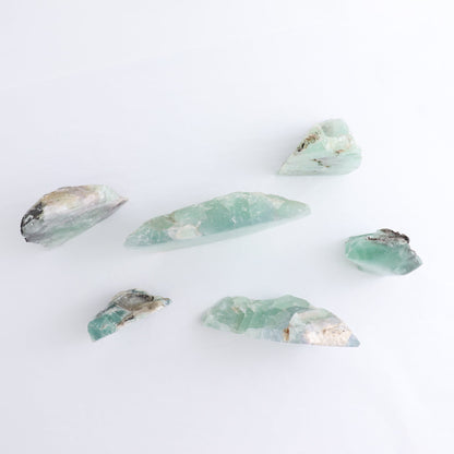 Fluorite Face Polished Set of 6