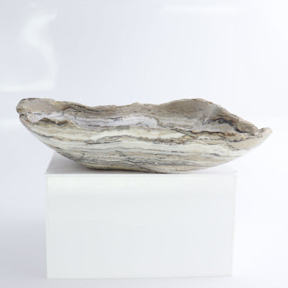 Mexican Onyx/Calcite Bowl 10"