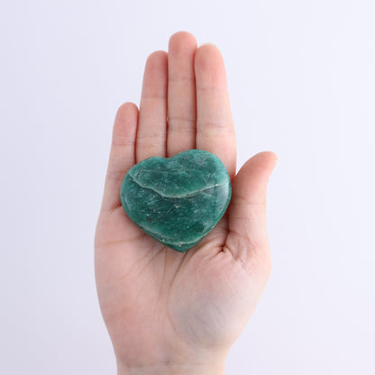 Amazonite Hearts Set of 12 - Expert Wholesale and Supplier of Wholesale Crystals & Bulk Gemstones, ["Amazonite","Hearts","Madagascar"]