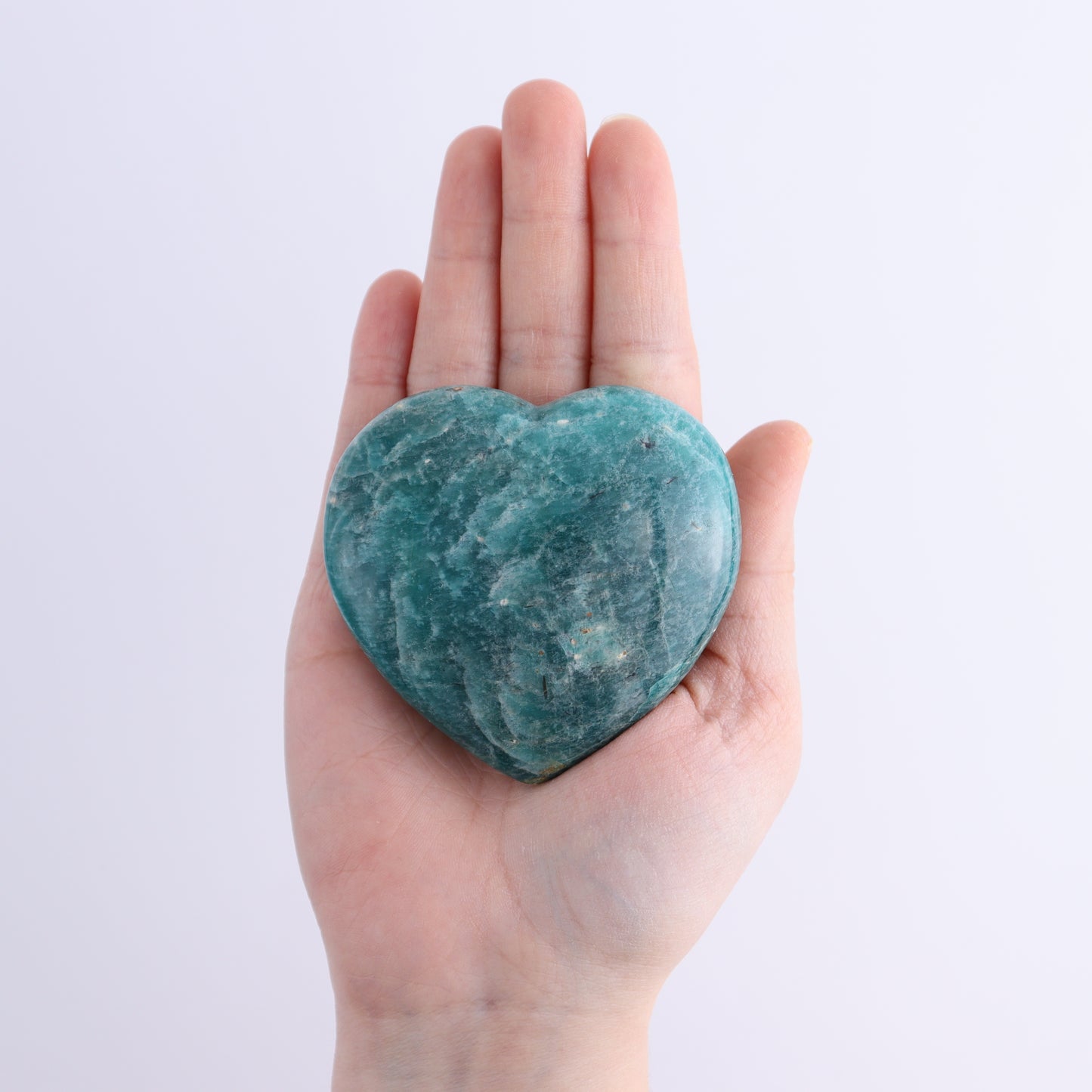 Amazonite Hearts Set of 12 - Expert Wholesale and Supplier of Wholesale Crystals & Bulk Gemstones, ["Amazonite","Hearts","Madagascar"]
