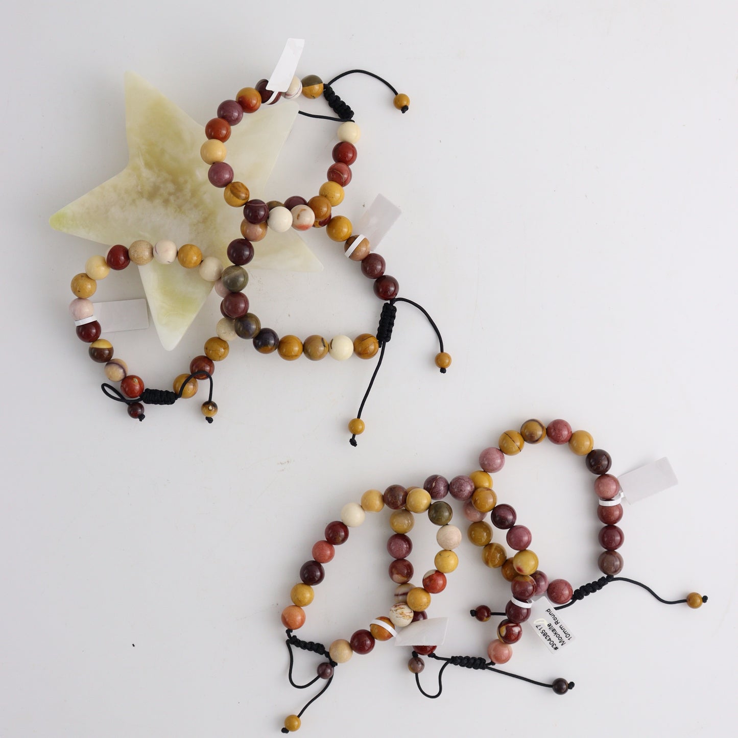 Mookaite Bracelet Adjustable 10mm Set of 10 - Expert Wholesale and Supplier of Wholesale Crystals & Bulk Gemstones, ["bracelets","China","Jewelry","Mookite"]