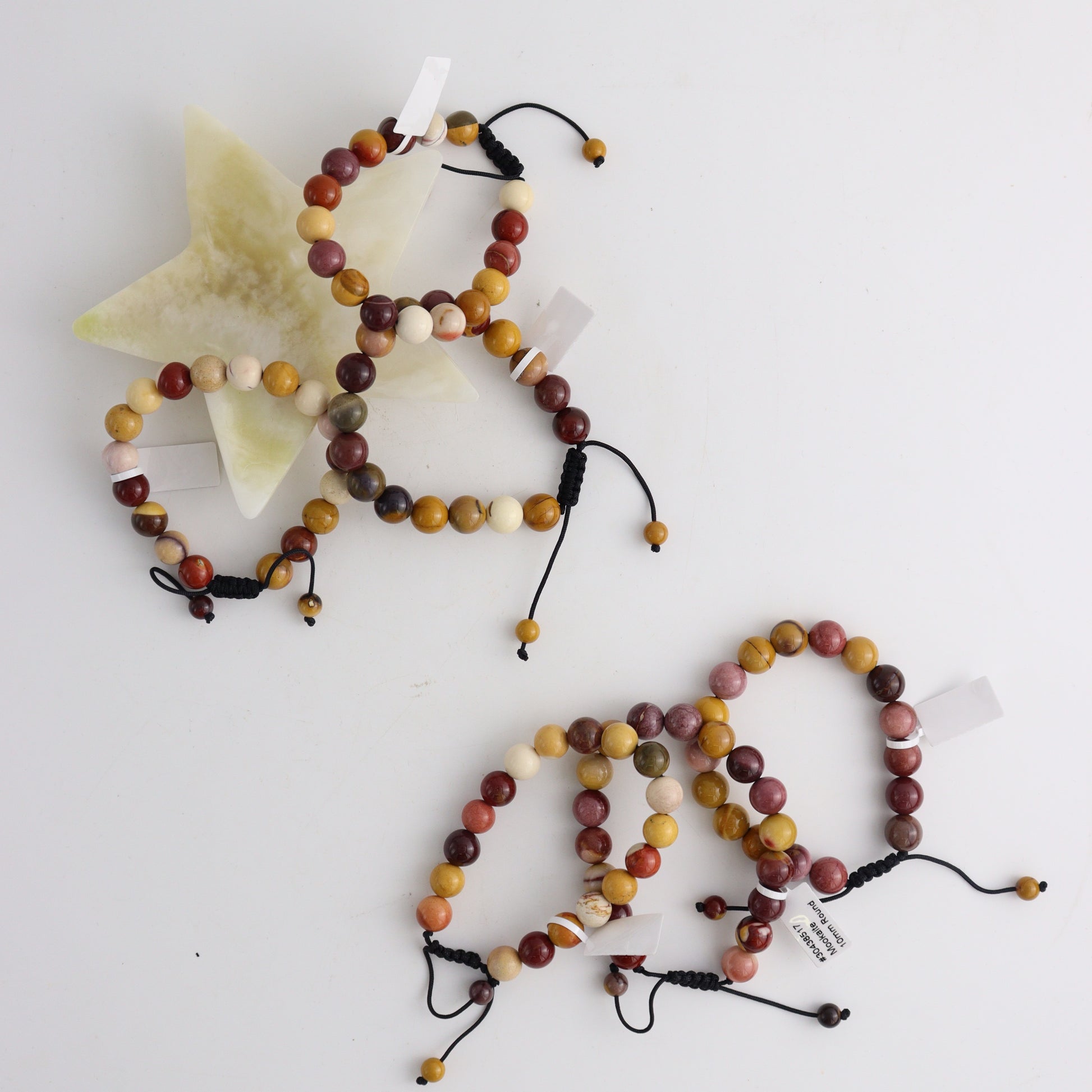 Mookaite Bracelet Adjustable 10mm Set of 10 - Expert Wholesale and Supplier of Wholesale Crystals & Bulk Gemstones, ["bracelets","China","Jewelry","Mookite"]