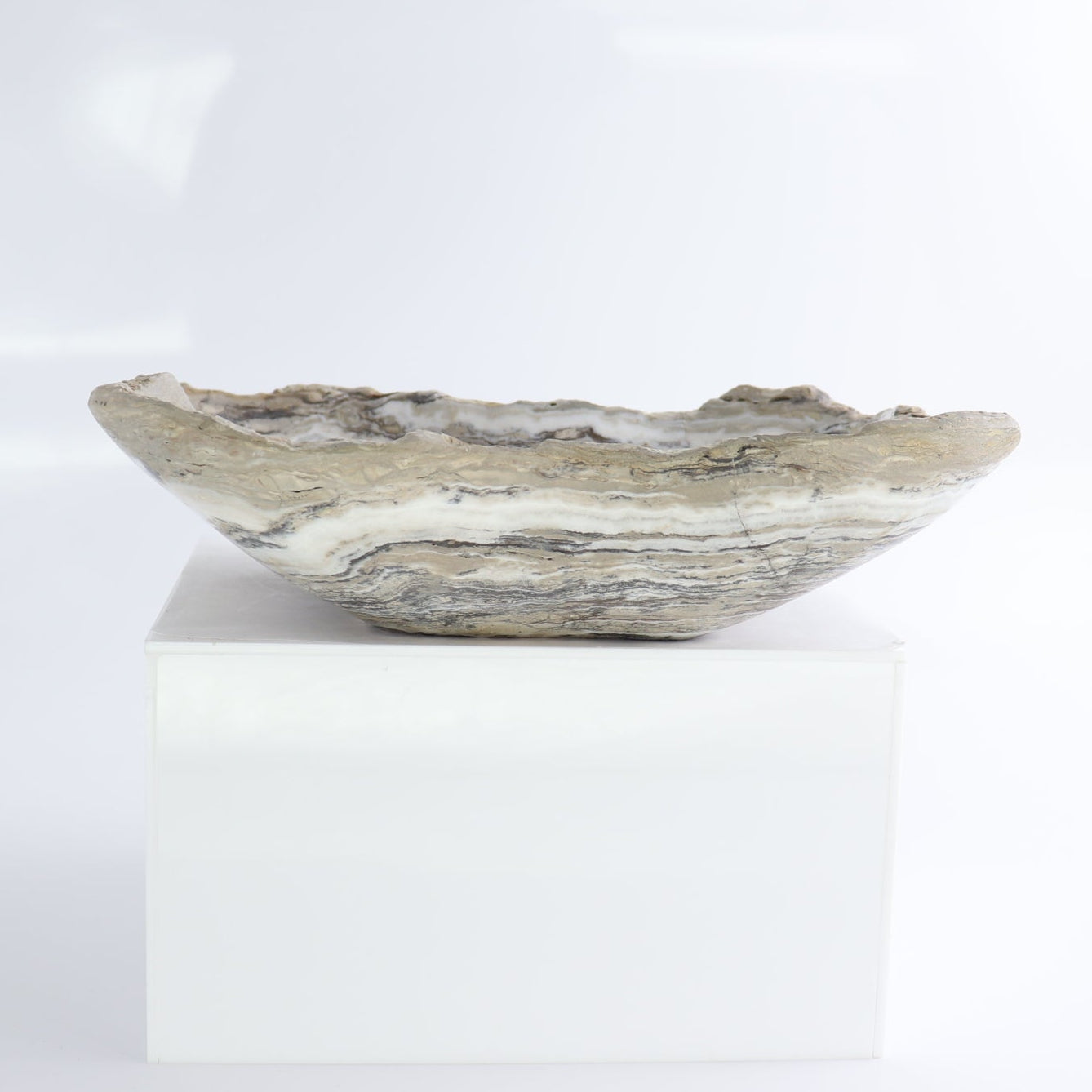 Mexican Onyx/Calcite Bowl 10"