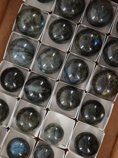 Labradorite Spheres Flat - Expert Wholesale and Supplier of Wholesale Crystals & Bulk Gemstones, []