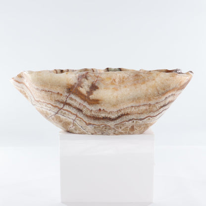 Mexican Onyx/Calcite Bowl 16"