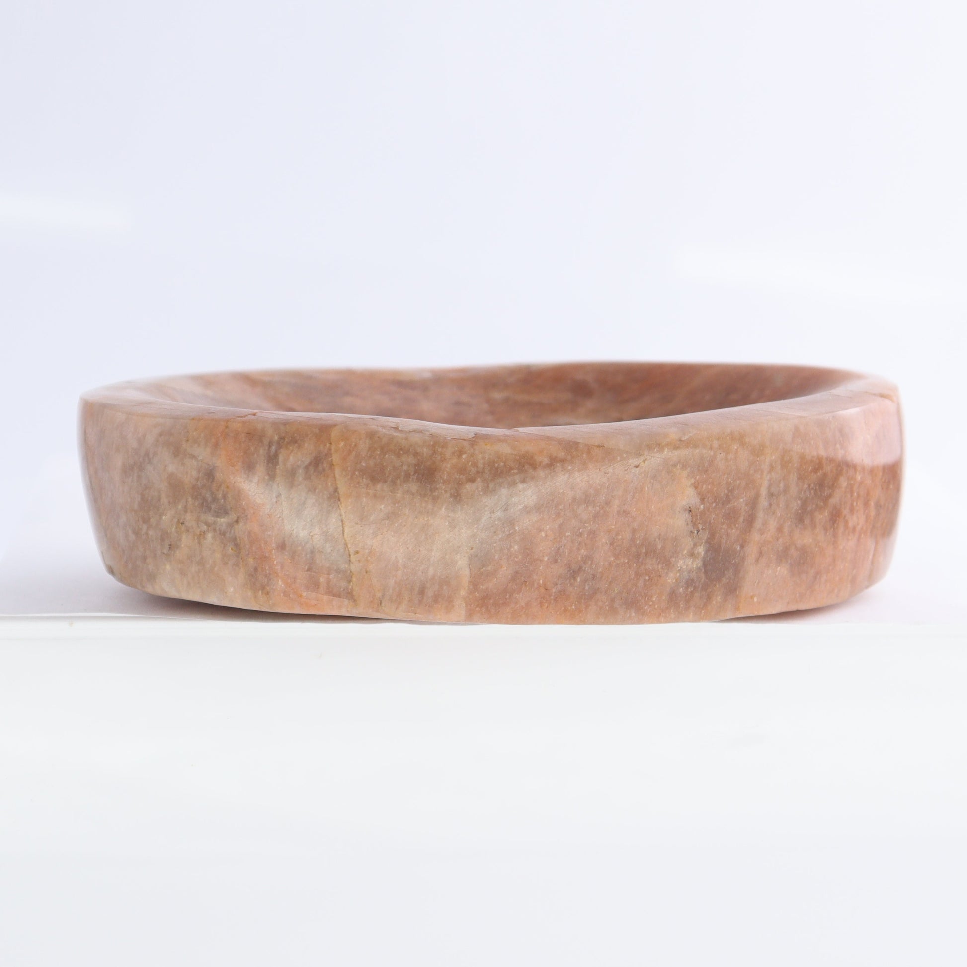 Peach Moonstone Bowl Set of 4 - Expert Wholesale and Supplier of Wholesale Crystals & Bulk Gemstones, ["bowl","Bowls","Peach Moonstone"]