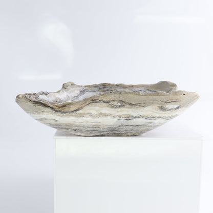 Mexican Onyx/Calcite Bowl 10"
