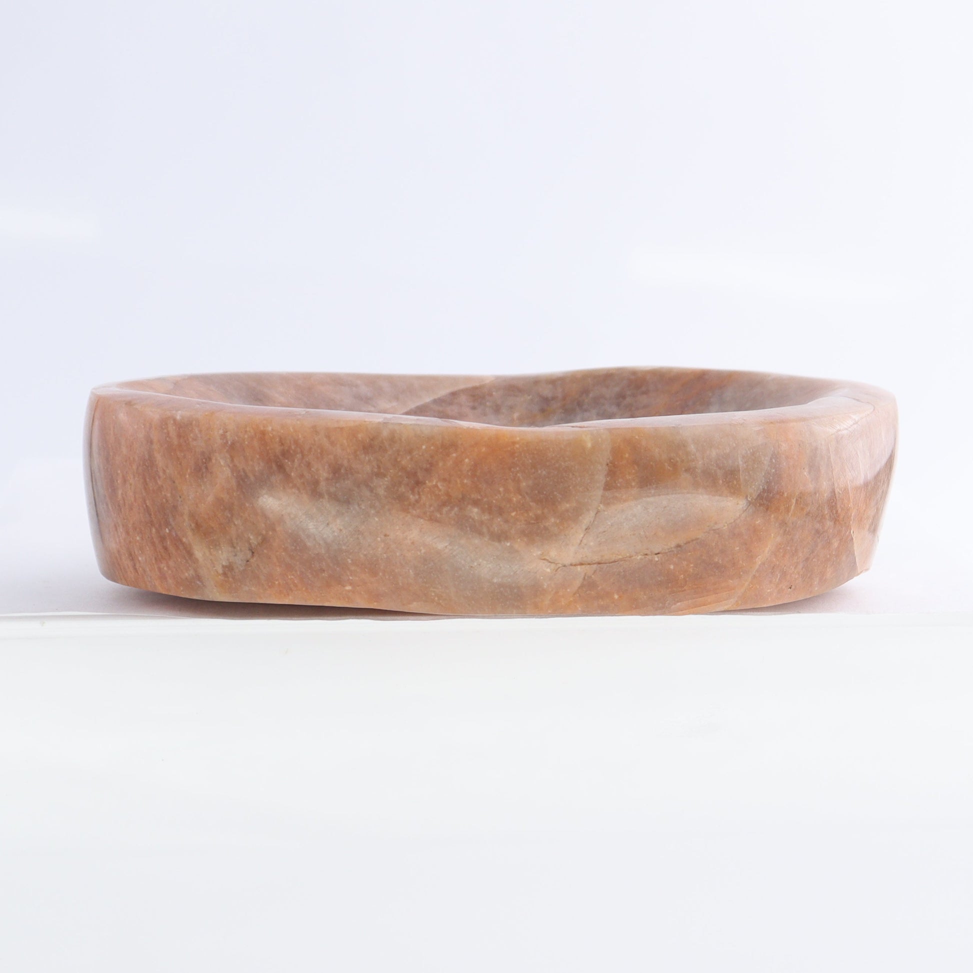 Peach Moonstone Bowl Set of 4 - Expert Wholesale and Supplier of Wholesale Crystals & Bulk Gemstones, ["bowl","Bowls","Peach Moonstone"]
