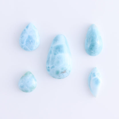 Larmiar Cabs Set of 10 - Expert Wholesale and Supplier of Wholesale Crystals & Bulk Gemstones, ["Cabs","Freeform","Freeforms","Larimar"]