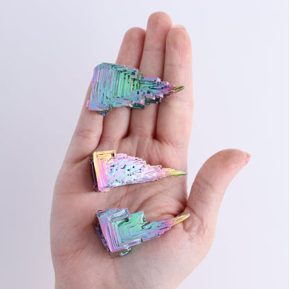 Bismuth Flat of 35 - Expert Wholesale and Supplier of Wholesale Crystals & Bulk Gemstones, ["Bismuth"]