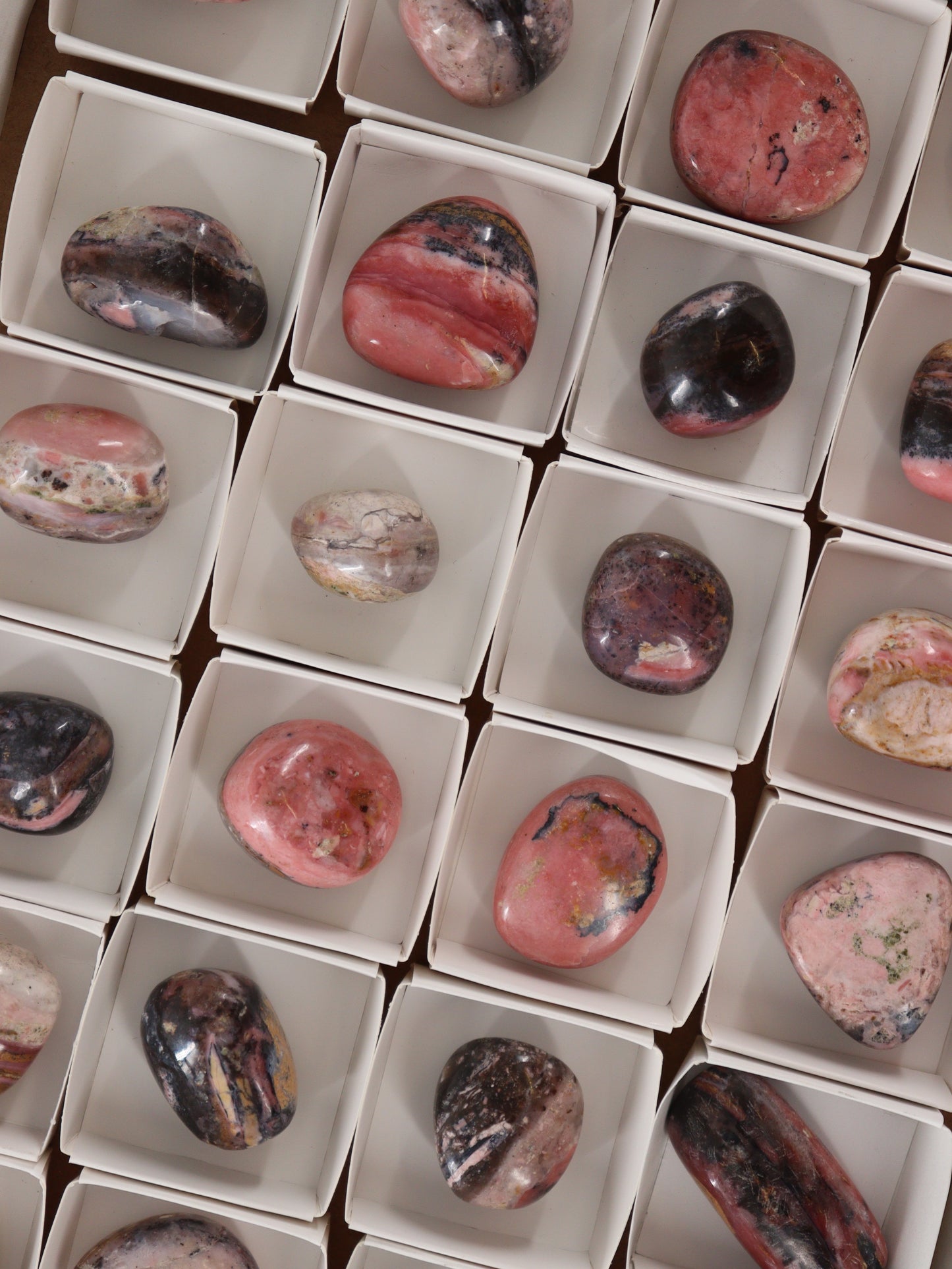 Pink Opal Tumbles Flat - Expert Wholesale and Supplier of Wholesale Crystals & Bulk Gemstones, []