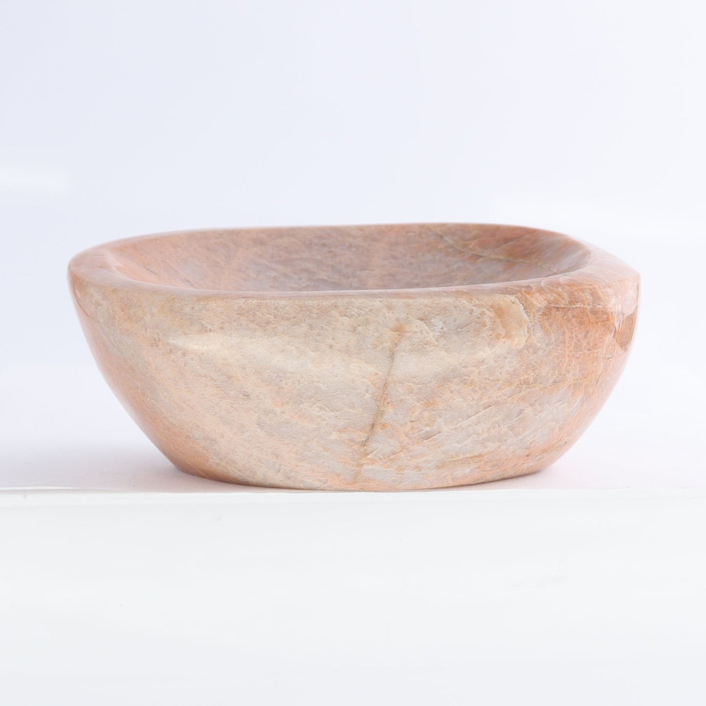 Peach Moonstone Bowl Set of 4 - Expert Wholesale and Supplier of Wholesale Crystals & Bulk Gemstones, ["bowl","Bowls","Peach Moonstone"]