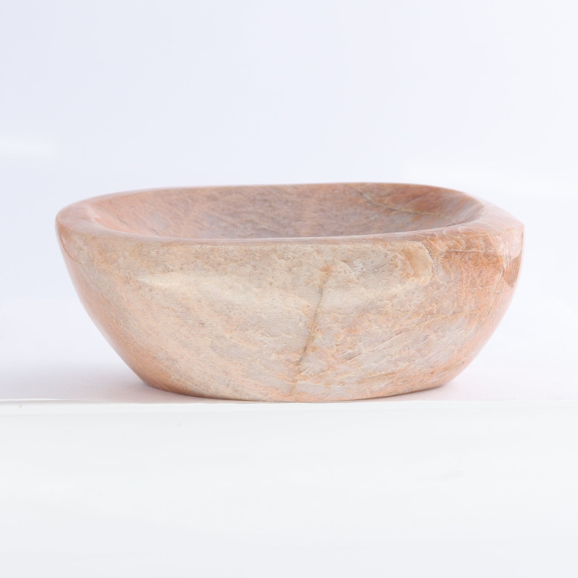 Peach Moonstone Bowl Set of 4 - Expert Wholesale and Supplier of Wholesale Crystals & Bulk Gemstones, ["bowl","Bowls","Peach Moonstone"]