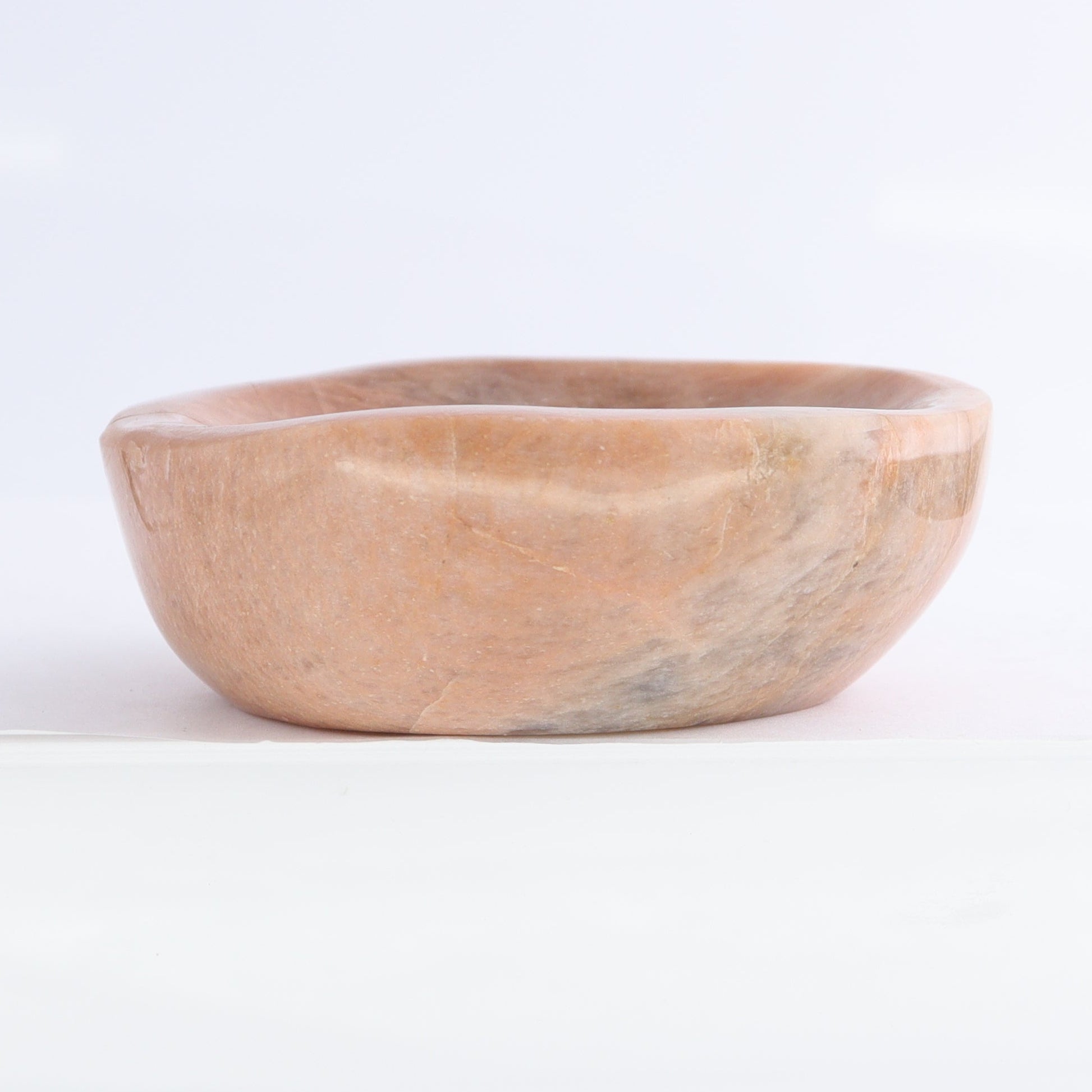 Peach Moonstone Bowl Set of 4 - Expert Wholesale and Supplier of Wholesale Crystals & Bulk Gemstones, ["bowl","Bowls","Peach Moonstone"]