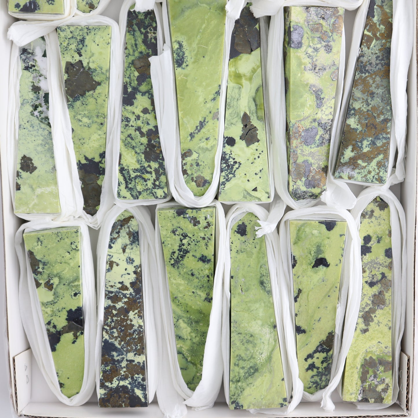 Serpentine Obelisk Set of 19
