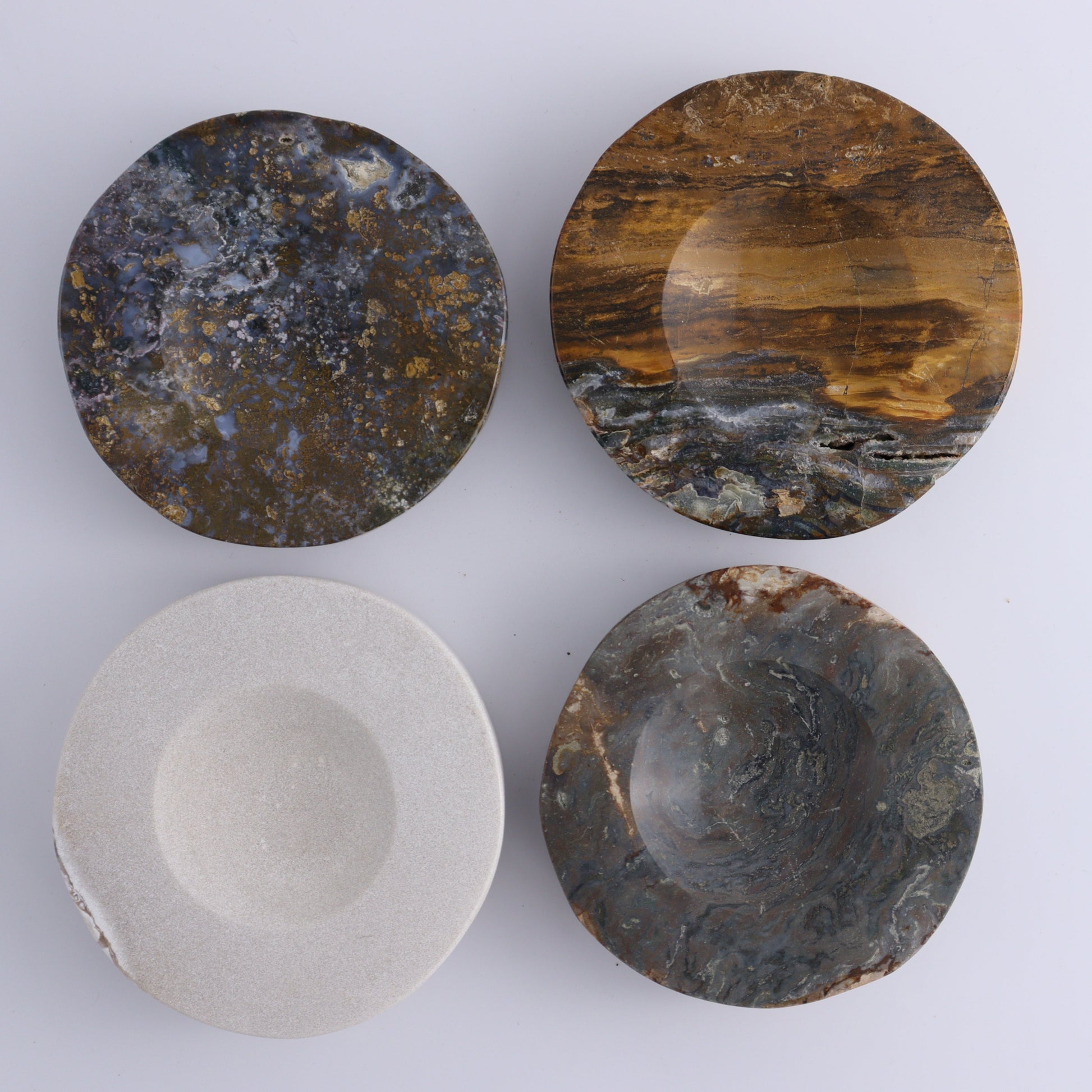 Ocean Jasper Sphere Holders Set of 4 - Expert Wholesale and Supplier of Wholesale Crystals & Bulk Gemstones, ["Ocean Jasper","sphere holder"]