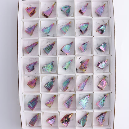 Bismuth Flat of 35 - Expert Wholesale and Supplier of Wholesale Crystals & Bulk Gemstones, ["Bismuth"]