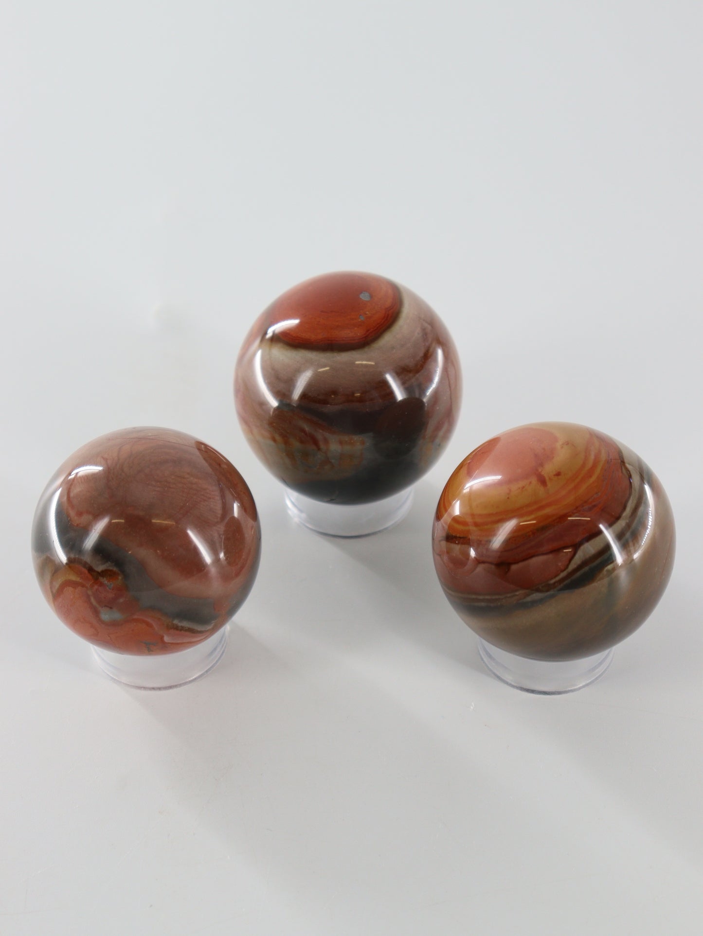 Polychrome Jasper Spheres Set of 6 - Expert Wholesale and Supplier of Wholesale Crystals & Bulk Gemstones, []