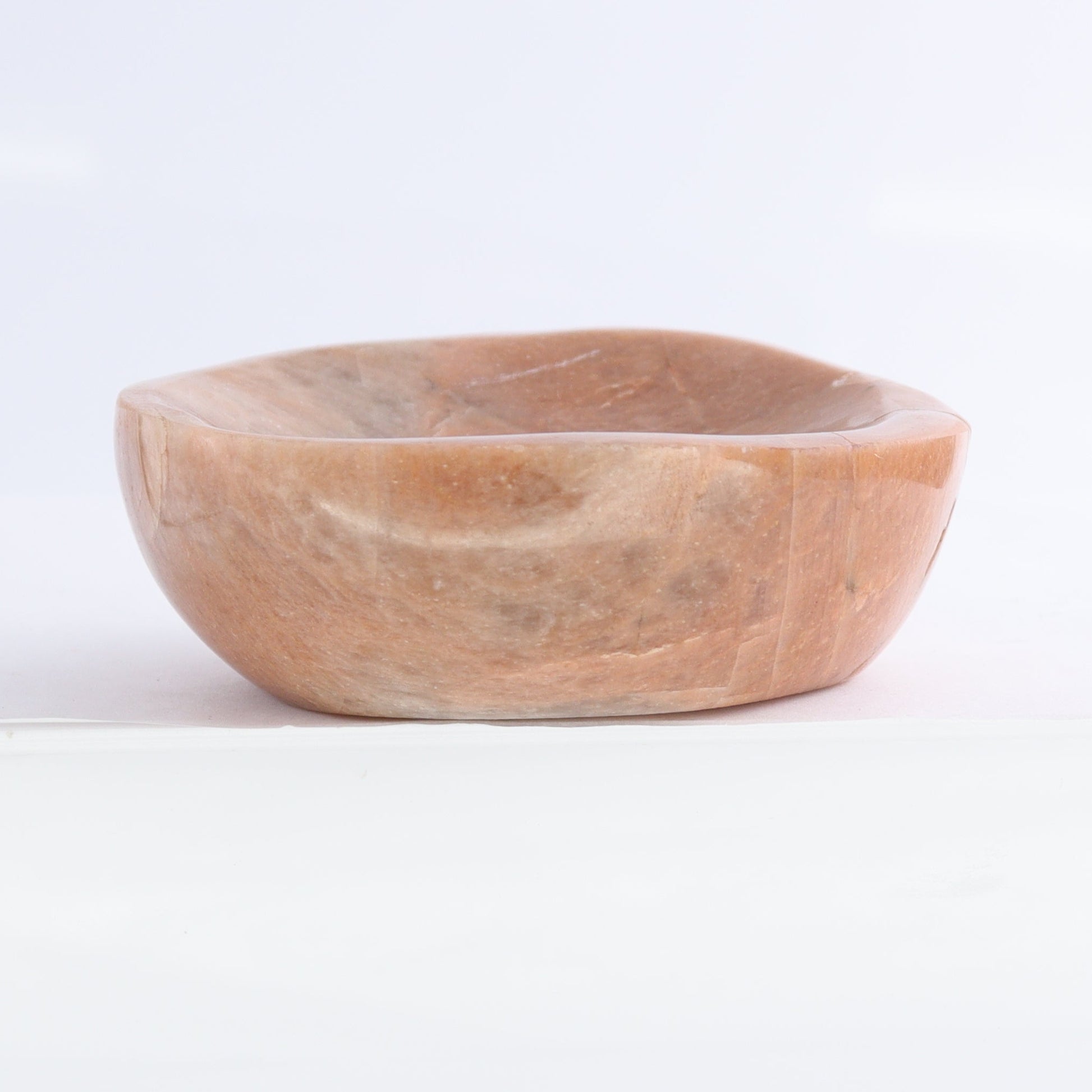 Peach Moonstone Bowl Set of 4 - Expert Wholesale and Supplier of Wholesale Crystals & Bulk Gemstones, ["bowl","Bowls","Peach Moonstone"]
