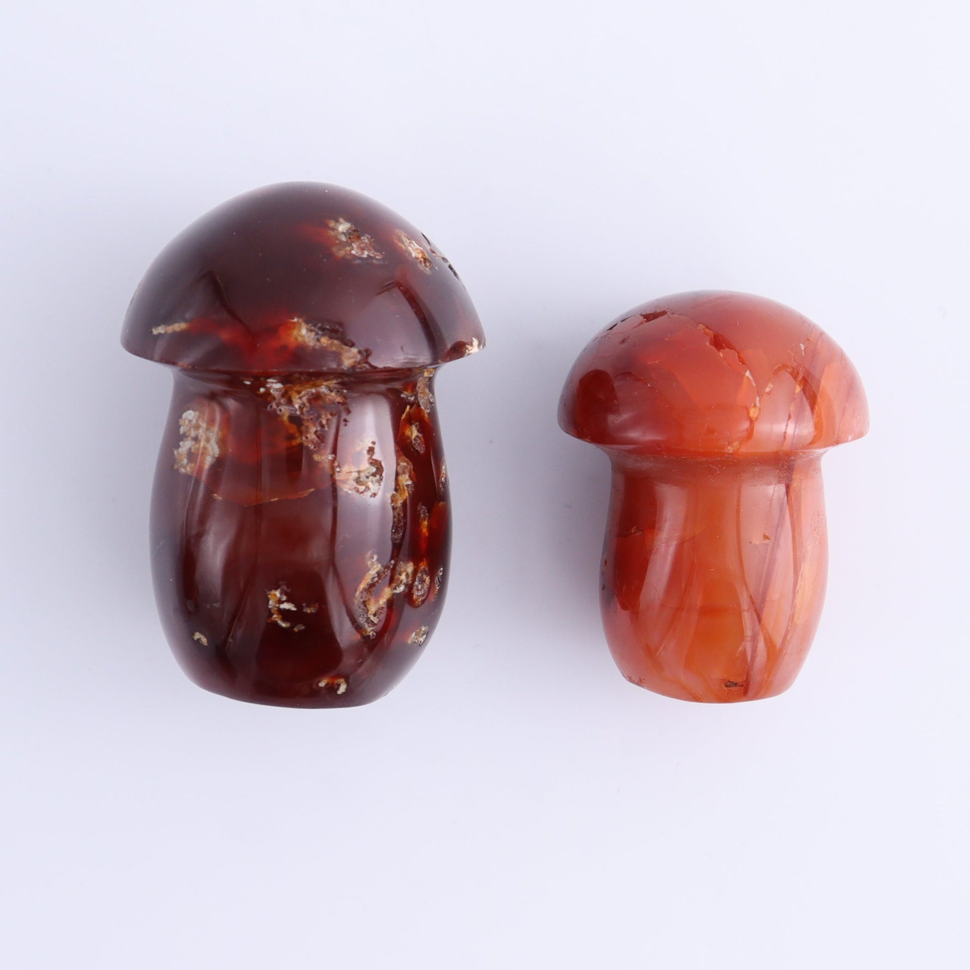 Carnelian Mushrooms Set of 10 - Expert Wholesale and Supplier of Wholesale Crystals & Bulk Gemstones, ["carnelian","Madagascar","Mushrooms"]