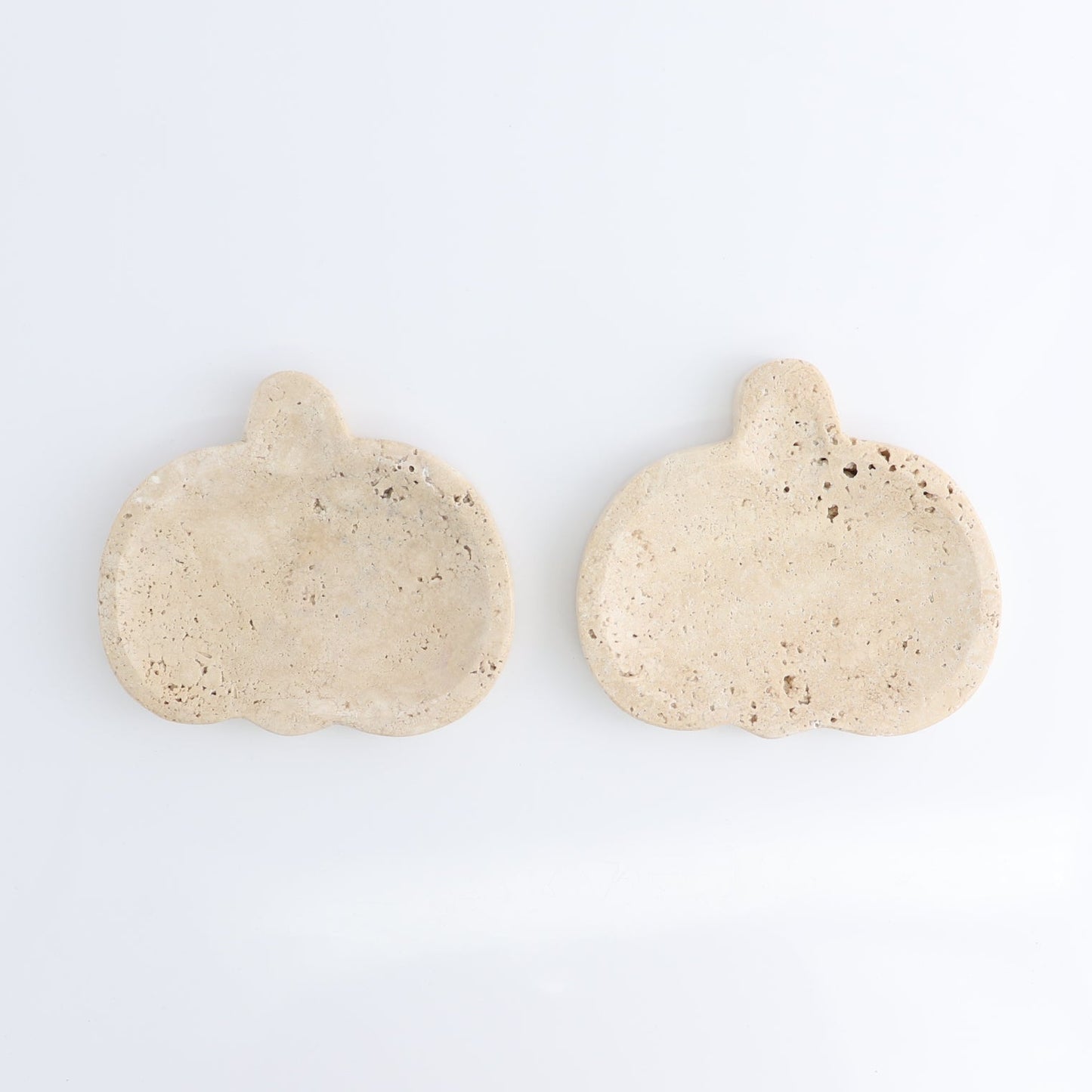 One Travertine Pumpkin Dish