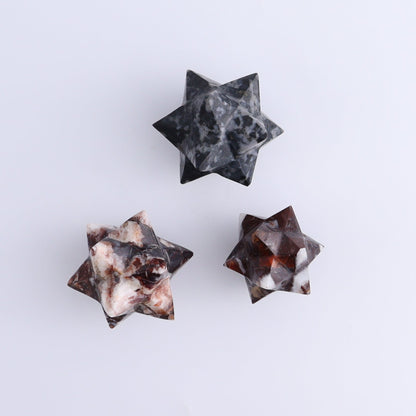 Mixed Stones Stars Set of 15 - Expert Wholesale and Supplier of Wholesale Crystals & Bulk Gemstones, ["jasper","Quartz","Rose Quartz","stars"]