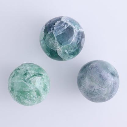 Fluorite Spheres Set of 6 - Expert Wholesale and Supplier of Wholesale Crystals & Bulk Gemstones, ["Fluorite","Mexico","Spheres"]
