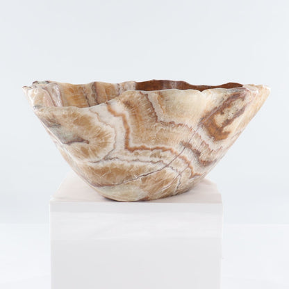 Mexican Onyx/Calcite Bowl 16"