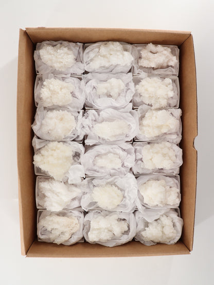 Aragonite Clusters Set of 18 - Expert Wholesale and Supplier of Wholesale Crystals & Bulk Gemstones, []