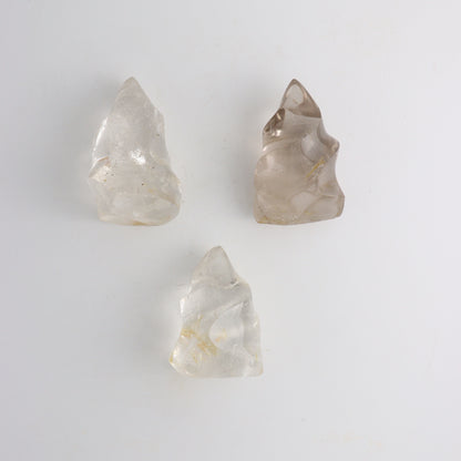 Clear Quartz Flame - Mi Esperanza Minerals