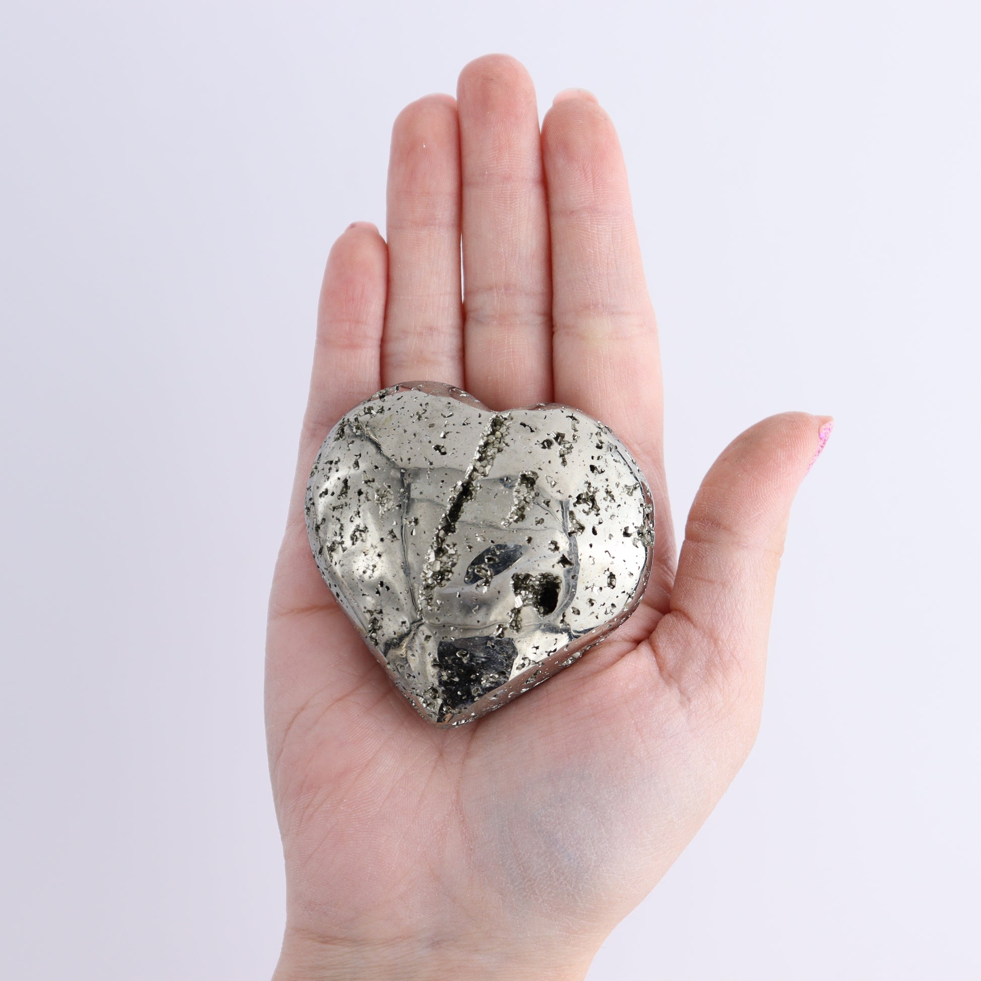 Pyrite Hearts Set of 9 - Expert Wholesale and Supplier of Wholesale Crystals & Bulk Gemstones, ["Hearts","Peru","Pyrite"]